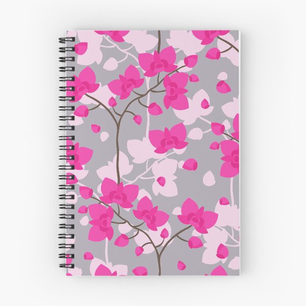 Item preview, Pink and Grey Floral. designed and sold by cgroenewald.