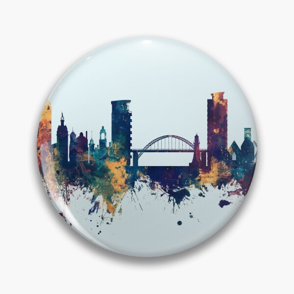 Artikelvorschau, Sunderland England Skyline entworfen und verkauft von ArtPrints.