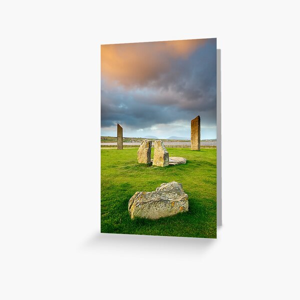 Item preview, Storm Clouds at Sunrise (Stones of Stenness) designed and sold by bitm2007.