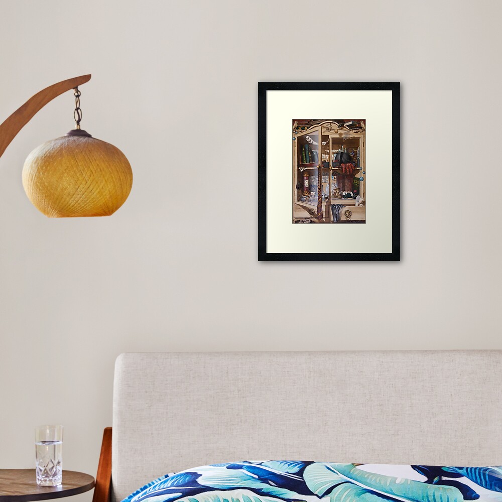 Item preview, Framed Art Print designed and sold by SarasMagicalArt.