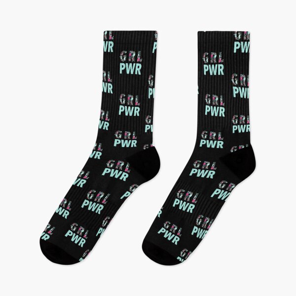 Item preview, GRL PWR Girl Power Floral Women Empowerment Feminist Empower Quote designed and sold by Bragamontes.
