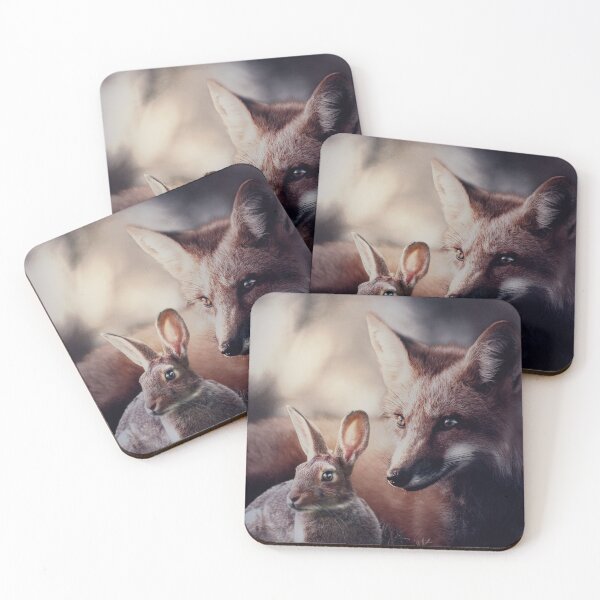 Item preview, Fox and rabbit designed and sold by Sia-Is.