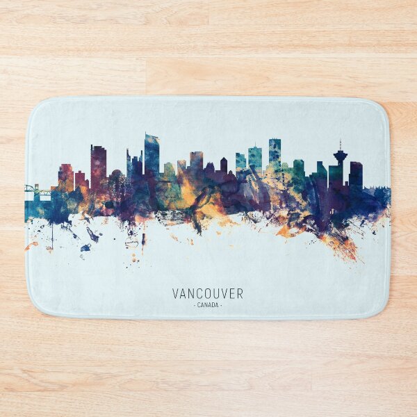 Artikelvorschau, Vancouver Canada Skyline entworfen und verkauft von ArtPrints.