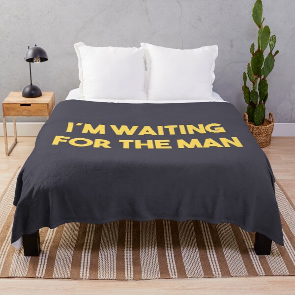 Item preview, I´m Waiting For The Man, mustard designed and sold by perezzzoso.