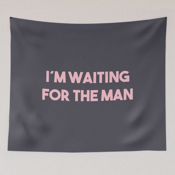 Item preview, I´m Waiting For The Man, pink designed and sold by perezzzoso.