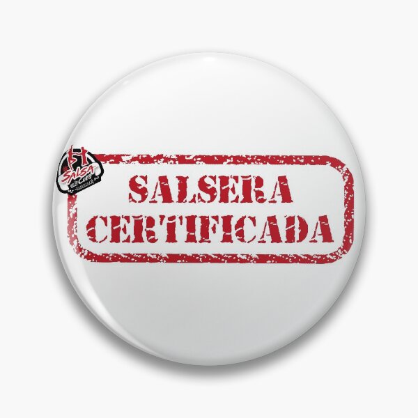 Vista previa del artículo con la obra «Salsera certificada - Salsa es la cura», diseñado y vendido por SalsaEsLaCura.