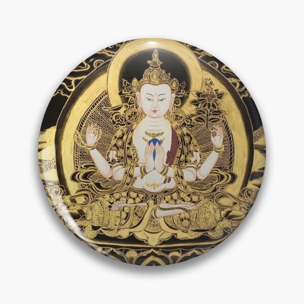 Item preview, Buddhist Thangka Art - 07 designed and sold by TantricBuddha.