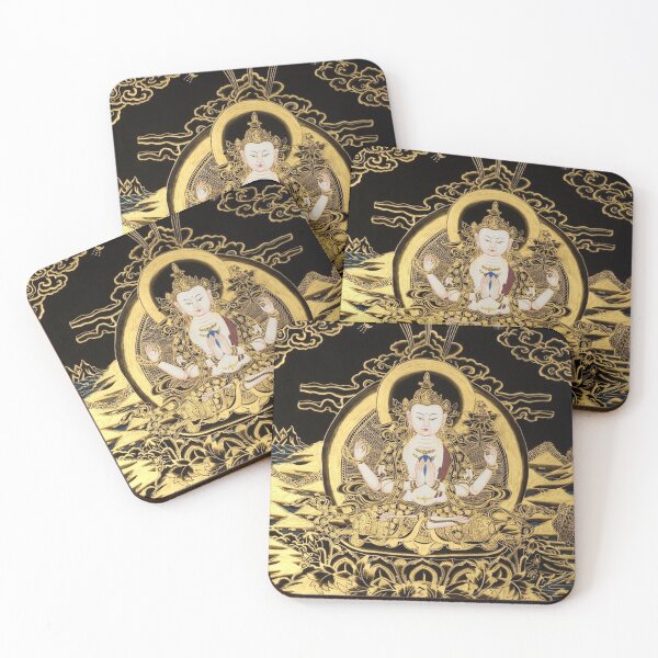 Item preview, Buddhist Thangka Art - 07 designed and sold by TantricBuddha.