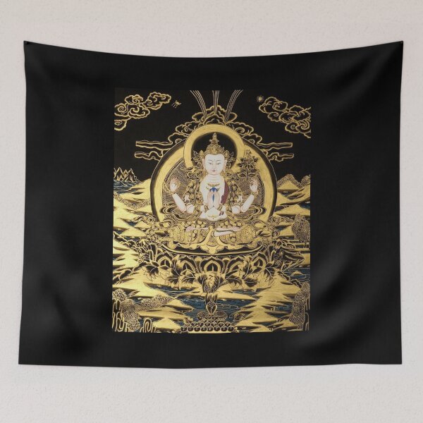 Item preview, Buddhist Thangka Art - 07 designed and sold by TantricBuddha.