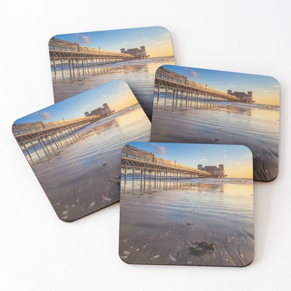 Item preview, Late Light at Weston Pier designed and sold by bitm2007.