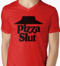 Pizza Slut Men's V-Neck T-Shirt