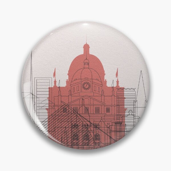 Item preview, Dublin Landmarks Poster designed and sold by A Deniz Akerman.