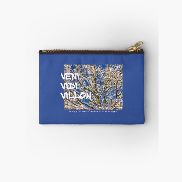 Item preview, Veni Vidi Villon – I came, I saw, I couldn’t find the snows of yesteryear designed and sold by soitwouldseem.