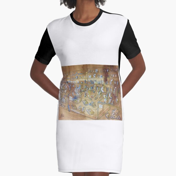 Vintage store Graphic T-Shirt Dress