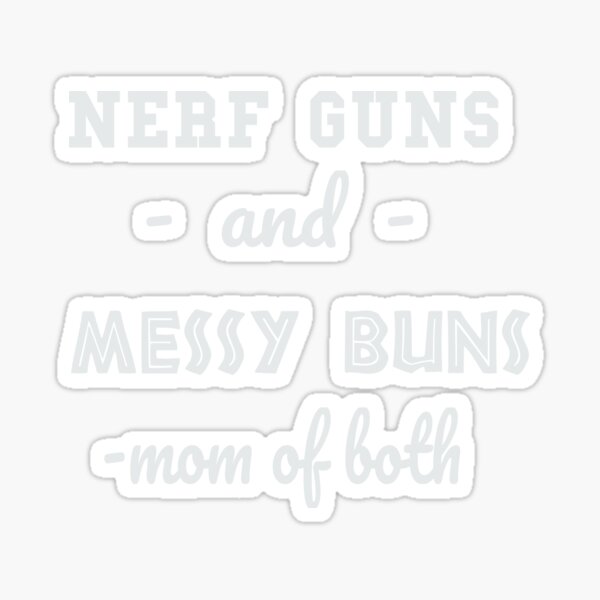 Nerf Gun Stickers Redbubble - nerf m l g memes roblox