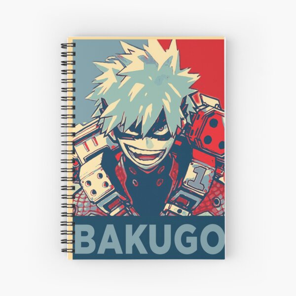 Katsuki Bakugo HOPE Cuaderno de espiral