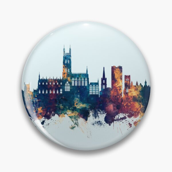 Item preview, Gloucester England Skyline designed and sold by ArtPrints.