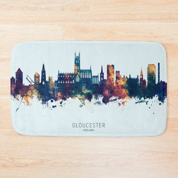 Item preview, Gloucester England Skyline designed and sold by ArtPrints.