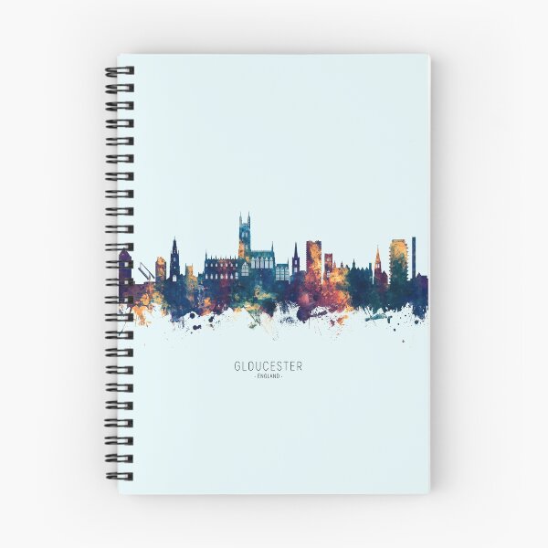 Artikelvorschau, Gloucester England Skyline entworfen und verkauft von ArtPrints.