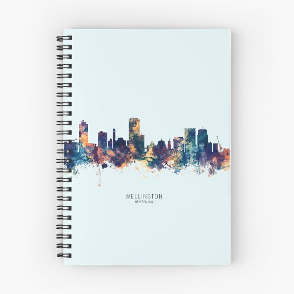 Item preview, Wellington New Zealand Skyline designed and sold by ArtPrints.