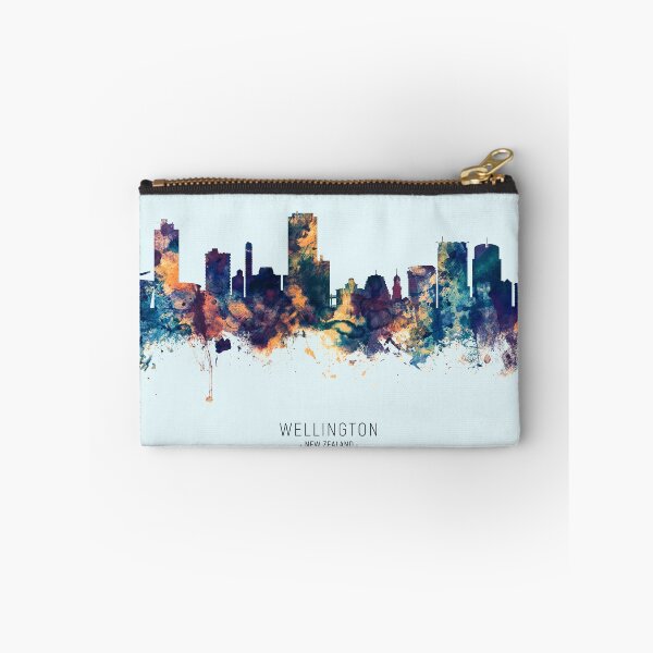 Item preview, Wellington New Zealand Skyline designed and sold by ArtPrints.