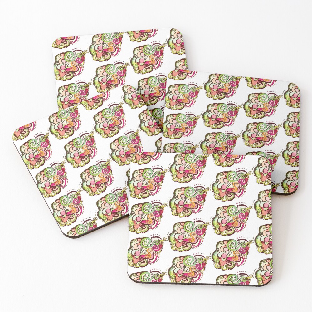 Item preview, Coasters (Set of 4) designed and sold by Littlekite.