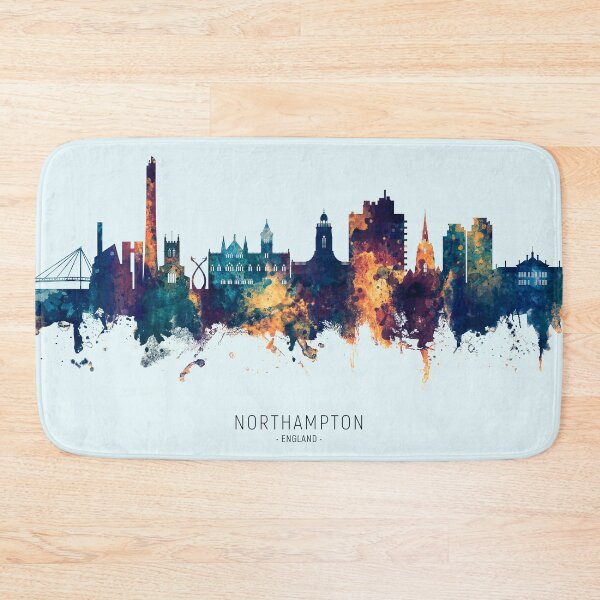 Item preview, Northampton England Skyline designed and sold by ArtPrints.