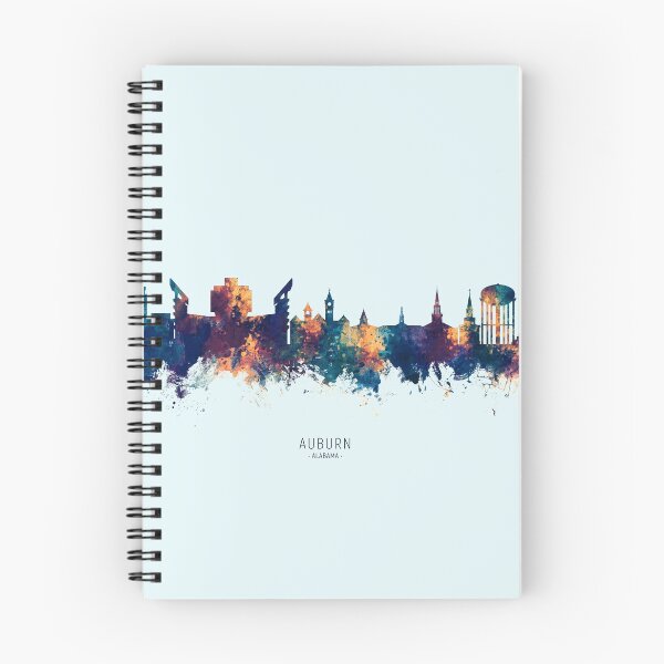 Item preview, Auburn Alabama Skyline designed and sold by ArtPrints.