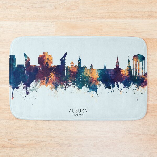 Item preview, Auburn Alabama Skyline designed and sold by ArtPrints.