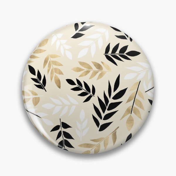 Item preview, Black, White & Gold Fronds designed and sold by Tangerine-Tane.