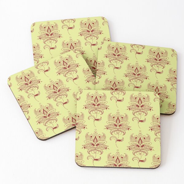 Item preview, Big flower array with Lemon lime background pattern bandana neck gator designed and sold by DukeDoctor.