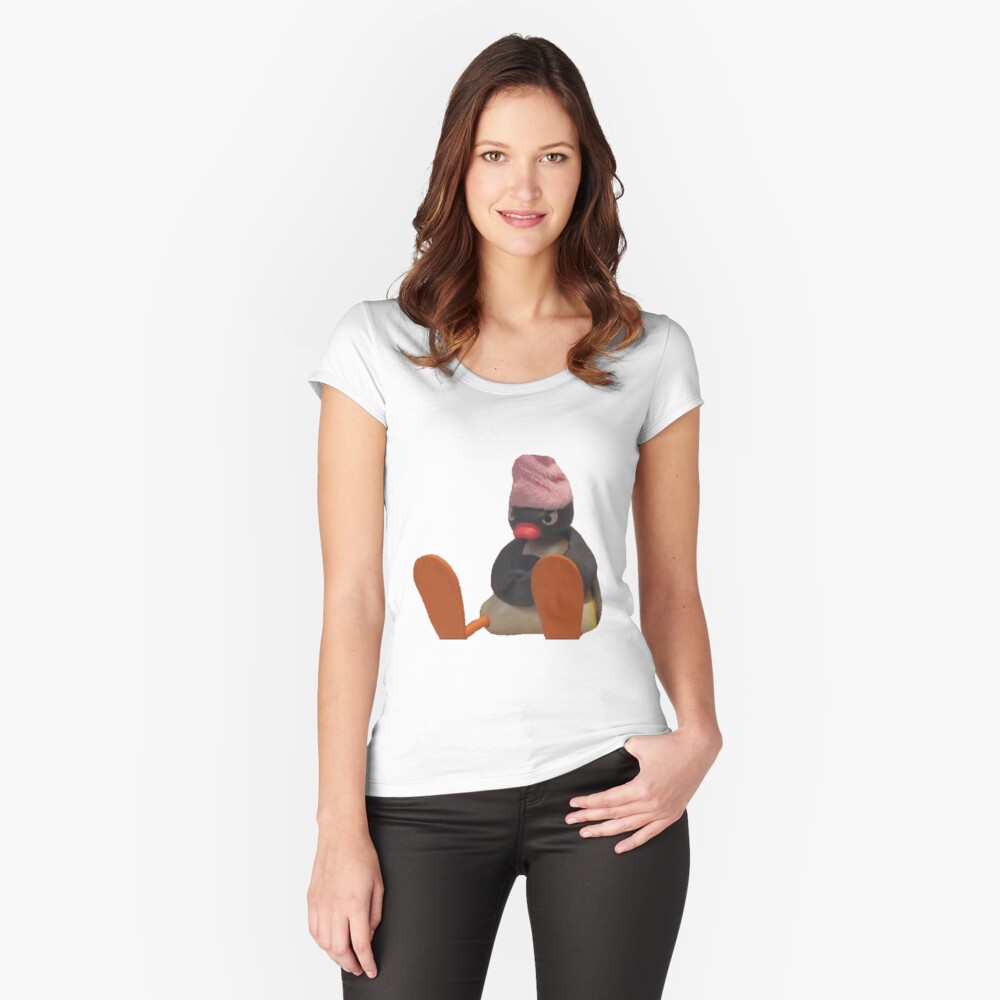 Vista previa del artículo con la obra «Camiseta entallada de cuello ancho», diseñado y vendido por Chrisafina.