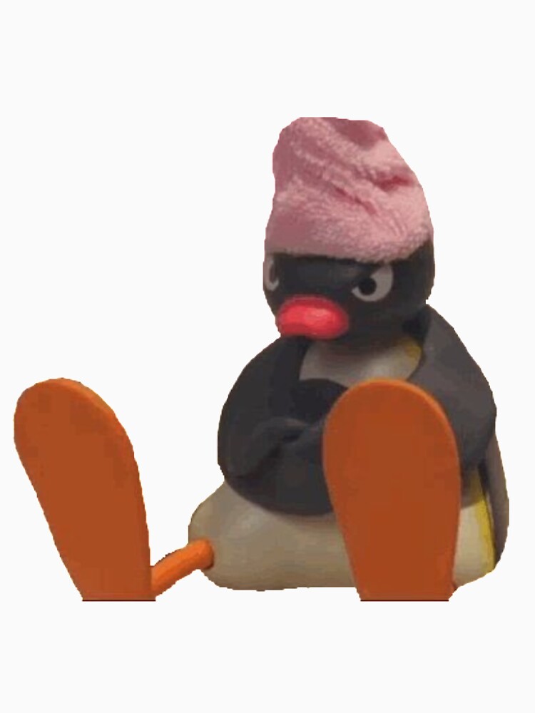 Imagen 7 de 7, Camiseta clásica con la obra Humor de pingüinos en la ducha, diseñada y vendida por Chrisafina.