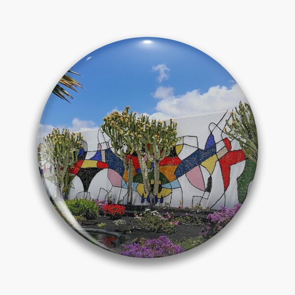Item preview, Cesar Manrique Foundation mural wall Lanzarote  designed and sold by PPFImages.