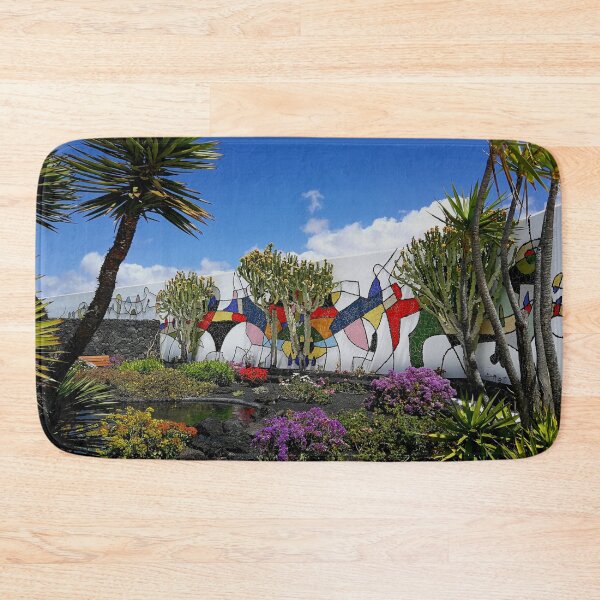 Item preview, Cesar Manrique Foundation mural wall Lanzarote  designed and sold by PPFImages.