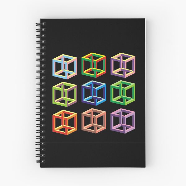 Item preview, optical illusion cubes designed and sold by tony4urban.