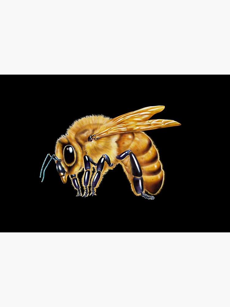 "Honey Bee" Mask by TimJeffsArt | Redbubble