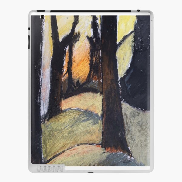 Forest and sunset iPad Skin