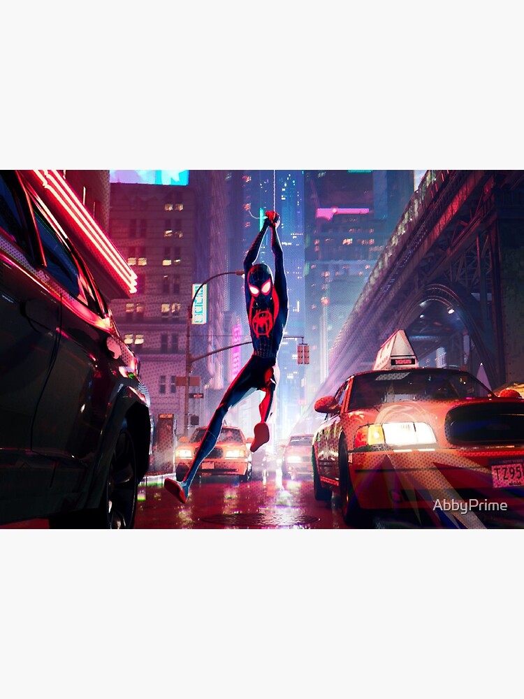 Miles Morales Swinging by AbbyPrime
