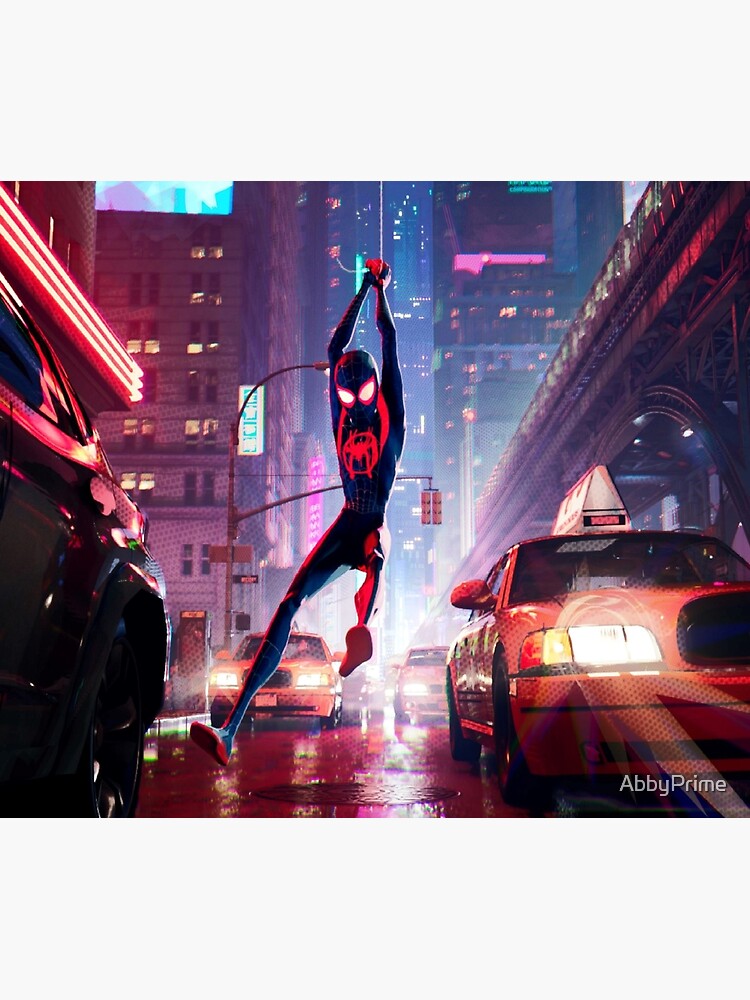 Miles Morales Swinging by AbbyPrime