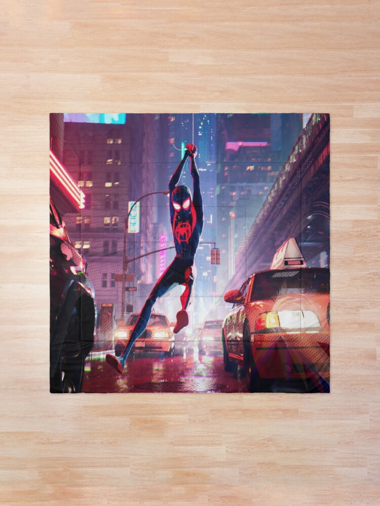Alternate view of Miles Morales Swinging Comforter