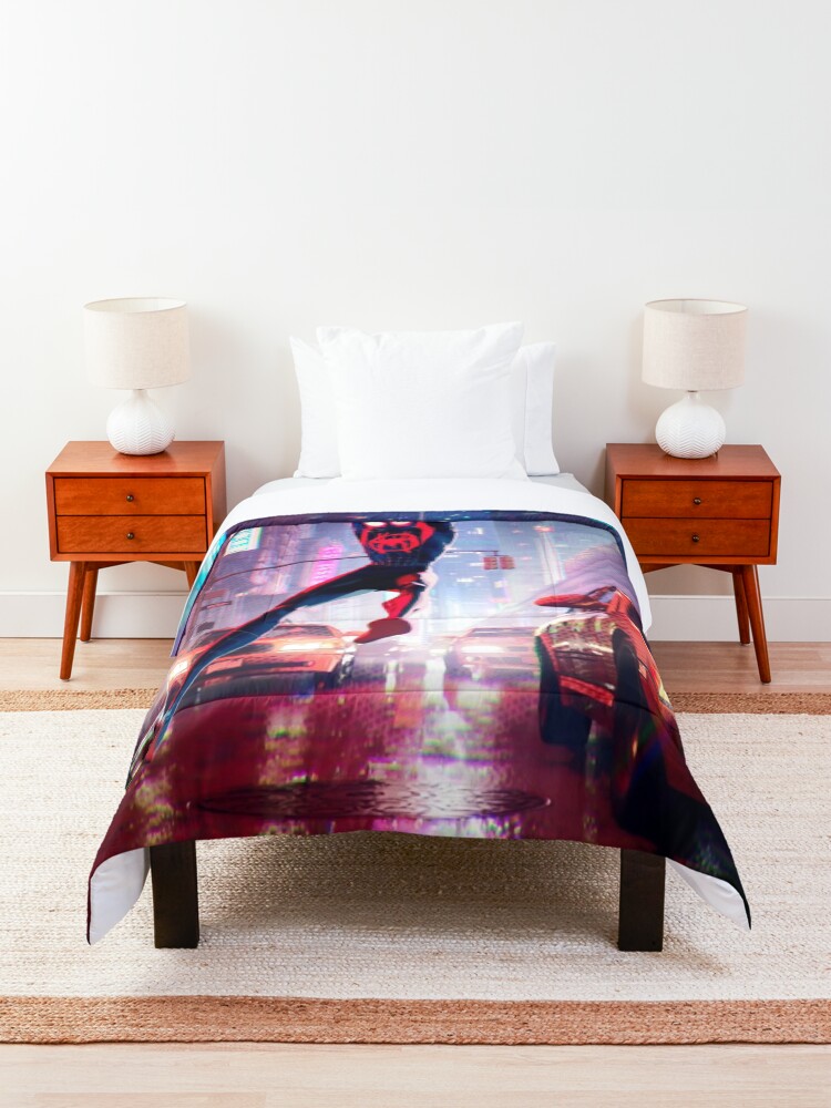 Alternate view of Miles Morales Swinging Comforter