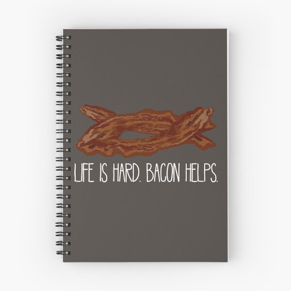 Item preview, Life is hard. Bacon helps. designed and sold by nealcampbell.