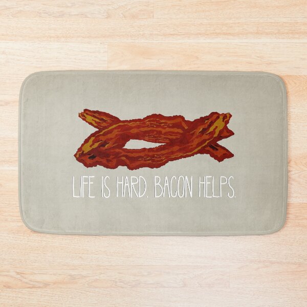 Item preview, Life is hard. Bacon helps. designed and sold by nealcampbell.