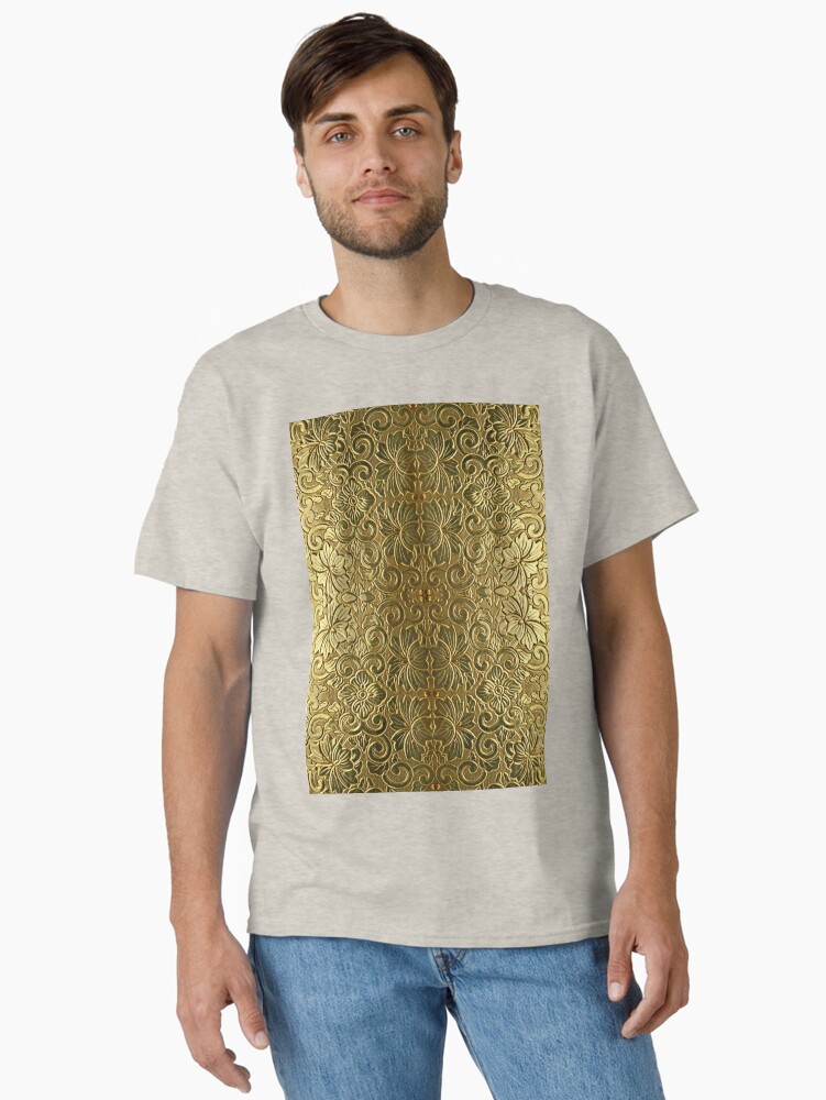 Thumbnail 2 of 7, Classic T-Shirt, Decoration in Gold designed and sold by VkCases.