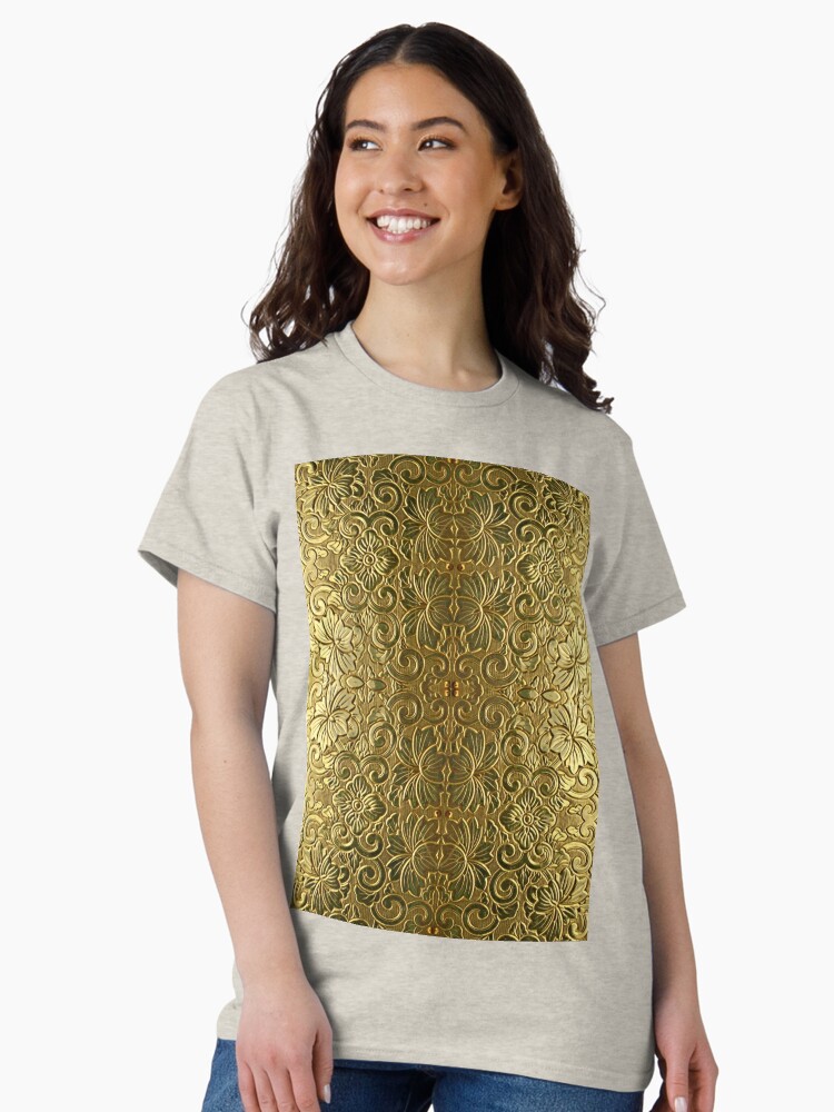 Thumbnail 1 of 7, Classic T-Shirt, Decoration in Gold designed and sold by VkCases.