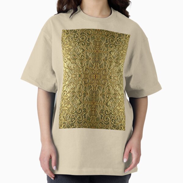 Decoration in Gold Oversized T-Shirt