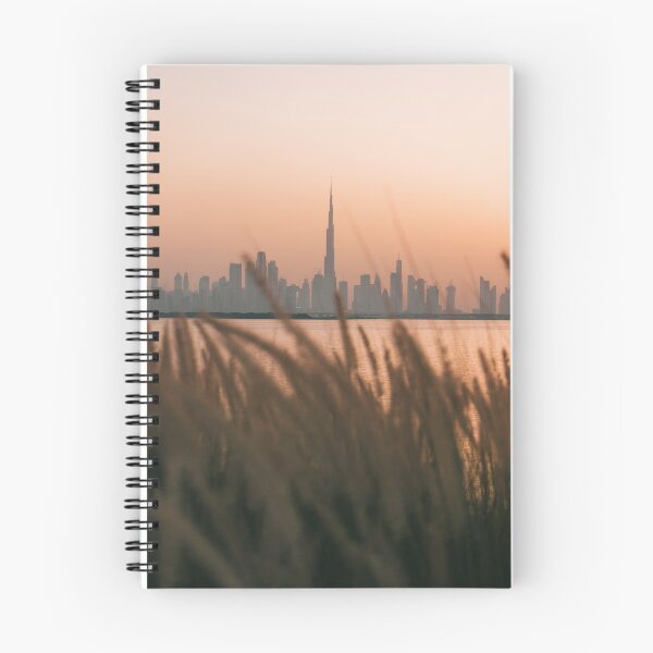 Item preview, View of Burj Khalifa Dubai from Creek Harbour during sunset designed and sold by michieldros.