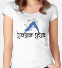 Iyengar Yoga T-Shirt Women's Fitted Scoop T-Shirt