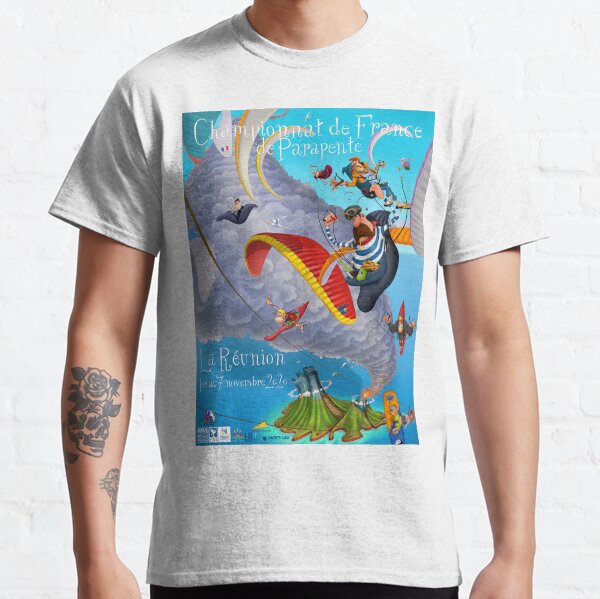 Championat de France de Parapente. La Réunion T-shirt classique